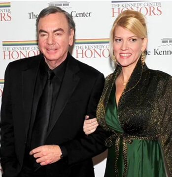 Neil Diamond and his current wife.